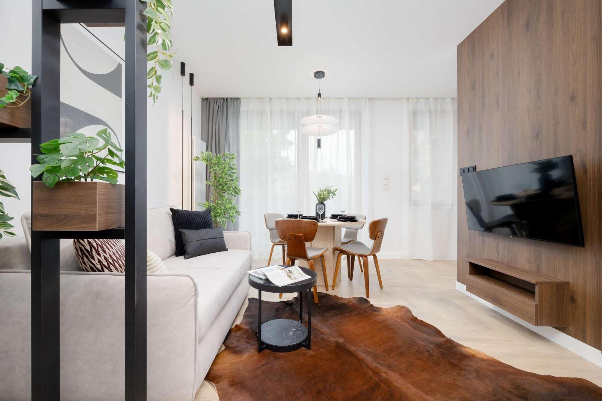 Sarmacka Wilanow With Parking, Sauna & Gym By Renters Apartament